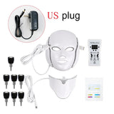 7 Colors LED Mask with Neck