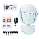 7 Colors LED Mask with Neck