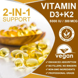 Vitamin D3 + K2