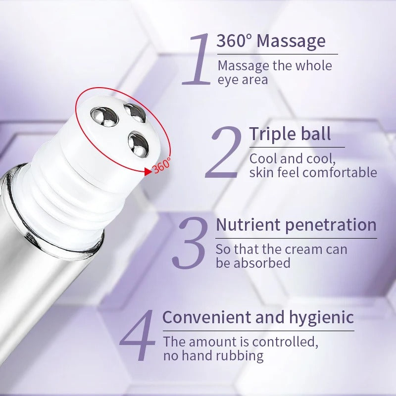 O’CHEAL Hyaluronic Anti-Aging Eye Roller – Dark Circles & Eye Bags Repair