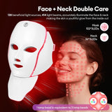 7-Color LED Face Neck Mask