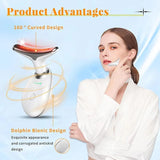 7-Color LED Facial & Neck Massage Tool
