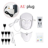 7 Colors LED Mask with Neck